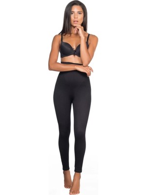 Pileli Store Siyah Mı Emay 2045 Anti Selülit Tayt Korse