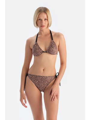 Dagi Kahverengi Spagetti Bikini Alt