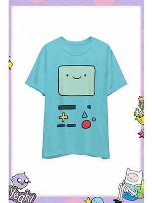 Adventure Time Bmo Y2K Unisex Oversize T-Shirt