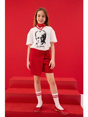 DeFacto 23 Nisan Çocuk Bayramı Etek Kız Çocuk G9995A826SM