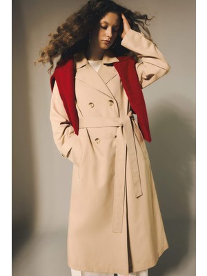 DeFacto Su Geçirmez Relax Fit Trençkot G0742AX26SP