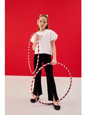 DeFacto 23 Nisan Çocuk Bayramı Standart Boy Tayt Kız Çocuk H1980A826SM