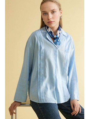 DeFacto Relax Fit Uzun Kollu Bluz G8785AX26SP