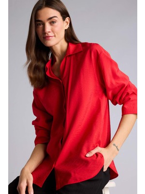 DeFacto Relax Fit Basic Gömlek G9138AX26SP