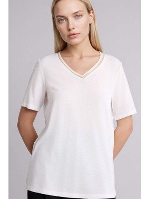 DeFacto Regular Fit V Yaka Kısa Kollu Tişört F2770AX26SP