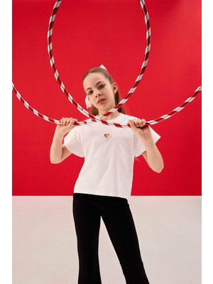 DeFacto 23 Nisan Çocuk Bayramı Tişört Kız Çocuk G9913A826SM