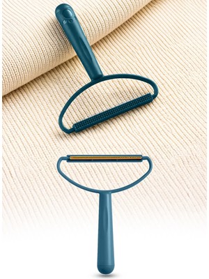 Omilife Plastik Tüy Tiftik Toplayıcı Çift Taraflı Giysi Temizleme Fırçası – Kedi Köpek Tüyü Kıyafet Koltuk İçin