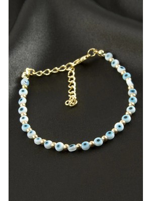 Pileli Store Nazar Boncuklu Bileklik