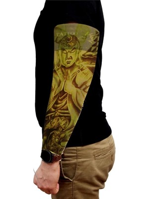 Çorap Dövme Giyilebilir Kol Bacak Dövmesi Likralı 2 Adet Model 4