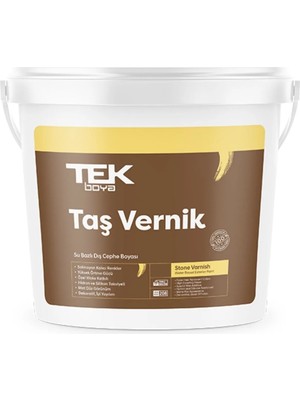 Su Bazlı Çok Amaçlı Taş Ve Ahşap Verniği 2.5lt Şeffaf-hava Koşullarından Etkilenmez-kokusuz-parlak