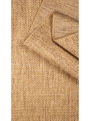 Estiva Home Naturel Bej Jüt Hasır Desen Sisal Dokuma Halı – Yıkanabilir, Kaymaz Taban, Toz Tutmaz & Antibakteriyel Makine Halısı