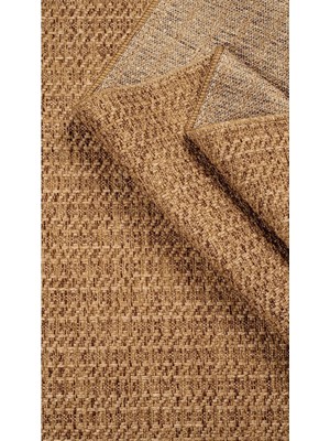 Estiva Home Jüt Rengi Naturel Sisal Hasır Desen Halı – Yıkanabilir, Kaymaz Taban, Toz Tutmaz & Antibakteriyel Makine Dokuma Halı