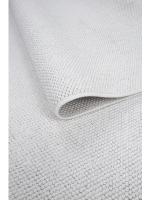 Estiva Home Beyaz Iskandinav Tarzı Bukleli Yumuşak Halı – Bohem Stil, Salon, Oturma Odası, Koridor, Mutfak ve Çocuk Odası Yolluk Halısı