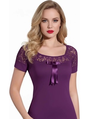 Beruflic Şahinler Dantelli Kısa Kol Atlet B412