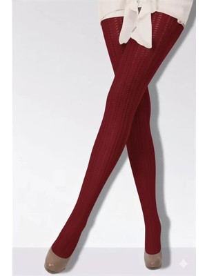 Beruflic Daymod Martina Kadın File Desenli Külotlu Çorap