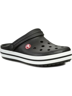 Crocs Erkek Crocband Terlik Günlük Kullanım İçin Siyah Renk Düz Topuklu Konforlu Tasarım 11016