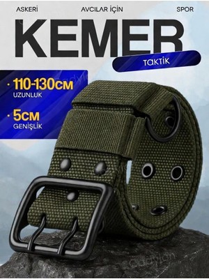 İstanbul Belt Ithal Taktik Kemer – 125 cm – Metal Tokalı –askeri /spor ve Outdoor Için