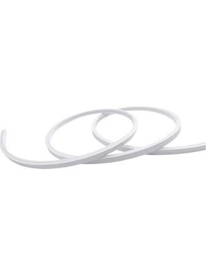 12X10MM 4000K Natural Beyaz 12 Volt 25M Flat Neon LED 2,5cm De Bir Kesilebilir Mobilya Gömme Düz Neon