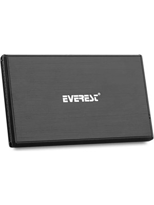 Shopwave Everest 2.5 HDC-127 Sata USB 2.0 Harddisk Kutusu Siyah