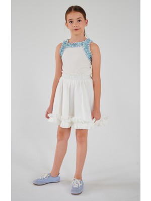 SheShe Tank Top Tafta Etek Takım