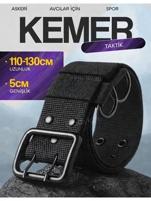 İstanbul Belt Ithal Taktik Kemer – 125 cm – Metal Tokalı –askeri /spor ve Outdoor Için