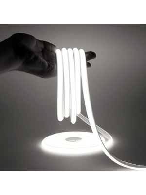 Cata 12V Neon LED Hortum (Beyaz) 5 Metre