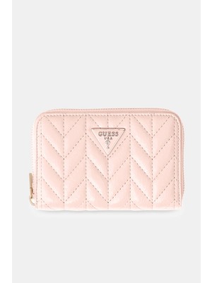 Guess Cheryl Orta Boy Fermuarlı Kadın Pembe Cüzdan SWTQ9720140-LTR