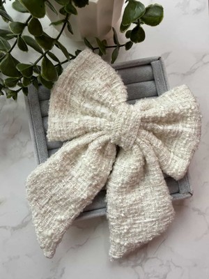 Cicis Accessories Teddy Kumaş Fiyonk Toka