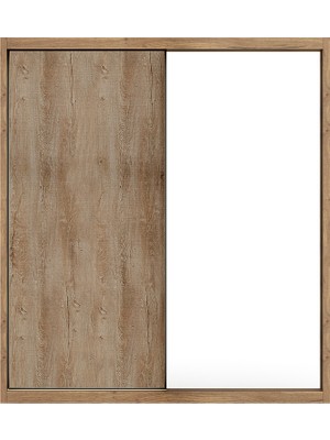 Kelebek Nigero Sürgülü Dolap 206 Cm