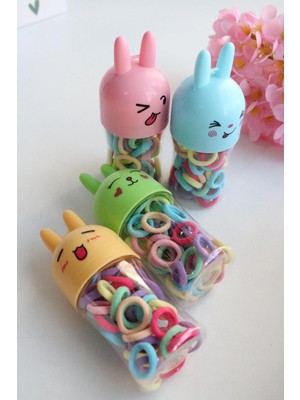 Ugly Duck Tavşan Kulak Kutu 50 Li Havlu Toka - Çok Renkli