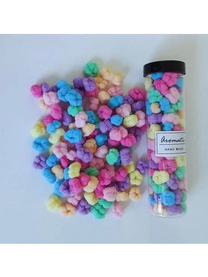 Ugly Duck Çiçekli Havlu Toka Silindir Kutu - Çok Renkli