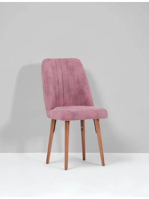 Kaktüs Avm Kare Gold Sandalye - Pembe - 1 Adet