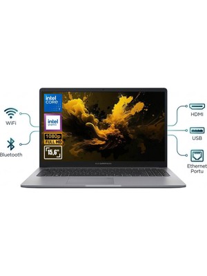 Asus Expertbook P1 P1503CVA-C716512G0D ATL19 Core 7 240H 64GB Ram 2tb SSD 15.6'' Fhd Fdos Notebook