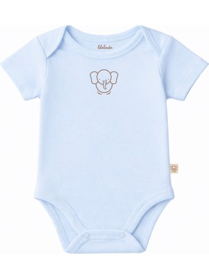 Lilalinda %100 Pamuk Bebek Body&zıbın Kısa Kol