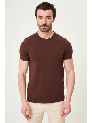 MCR Düz Slim Fit Bisiklet Yaka Basic Erkek T-Shirt