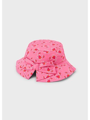 Mayoral Kız Çocuk Desenli Şapka Pembe - 10190