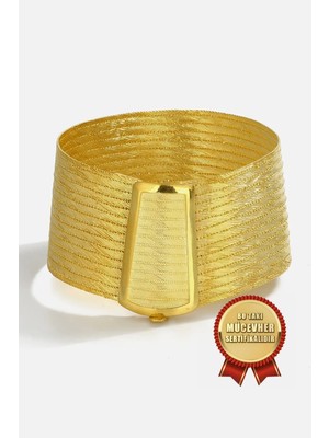 Meks Jewels 925 Ayar Gümüş 15 Sıra Trabzon Hasır Bileklik