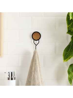 Metalife Tekli Askı - Siyah - 20 cm