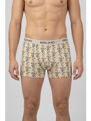 Belinoplus Erkek Boxer Şort Desenli- Snake Game