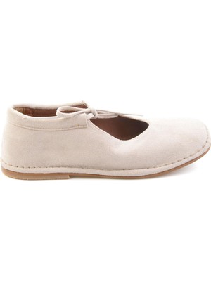 Bambi Vizon Süet  Kadın Babet K01058125272