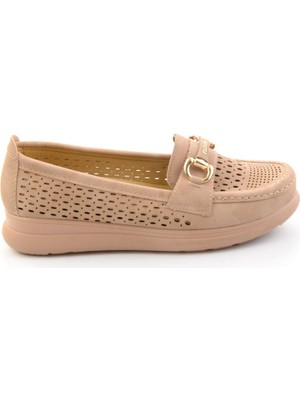 Bambi Nude  Kadın Loafer Ayakkabı K01536104637