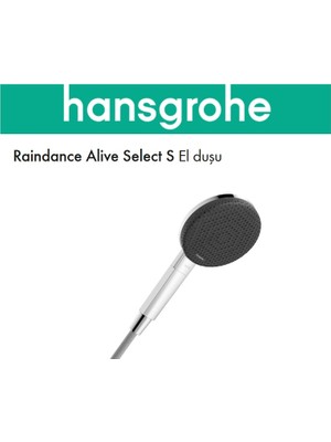Hansgrohe Raindance Alive Select S El Duşu