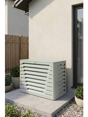 Liccia Klima Motoru/dış Ünite Gizleme/koruma Kafesi L 120X62X110(H) Alüminyum Radius