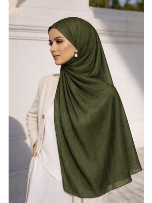 Olcay Yoryo İpek Abiye Şal YEŞİL 103