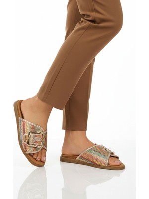 Pierre Cardin Çok Renkli Hafif Kadın Günlük Terlik PC-54776 Z