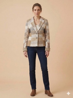 Centilmen Bdk Örgü Blazer Ceket  2215L