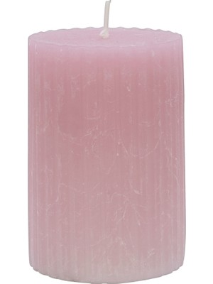 Rubin Licht Rustik Mum Oluklu Rose