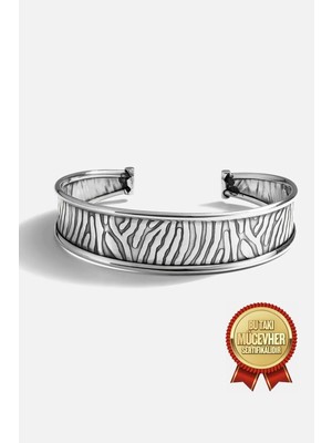 Meks Jewels Gümüş Ağaç Kavuğu Erkek Bilekliği
