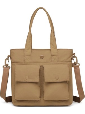 Smart Bags Kadın Omuz Çantası – Özel Kumaş, Su Geçirmez, Geniş Hacim, Hafif & Şık SB3345