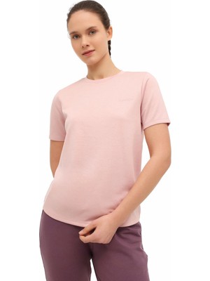 Lumberjack Wl 11SOFTY 6fx Pembe Kadın Kısa Kol T-Shirt